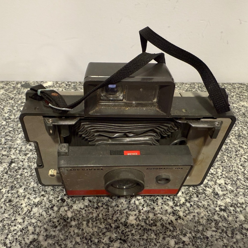Polaroid Land Camera Automatic 104 Vintage Instant Film Camera‎ - Picture 10 of 10